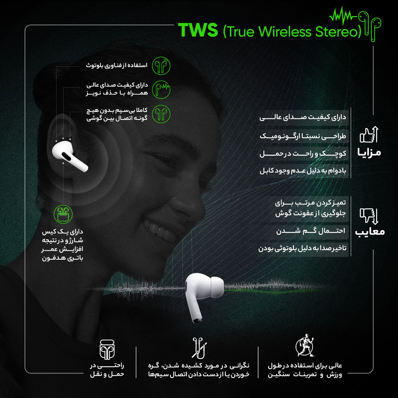 هندزفری تسکو مدل TH 5362 TWS