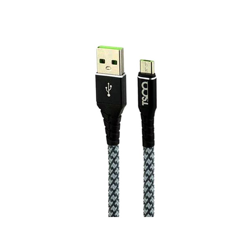 کابل تبدیل USB به MicroUSB تسکو مدل TC A104 طول 1 متر