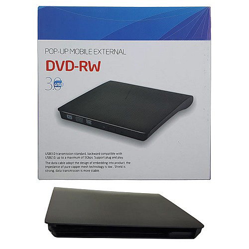 باکس مبدل DVD-RW لپتاپ 9.5mm به USB3.0